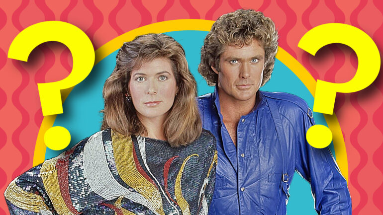 Knight Rider, David Hasselhoff, Patricia McPherson