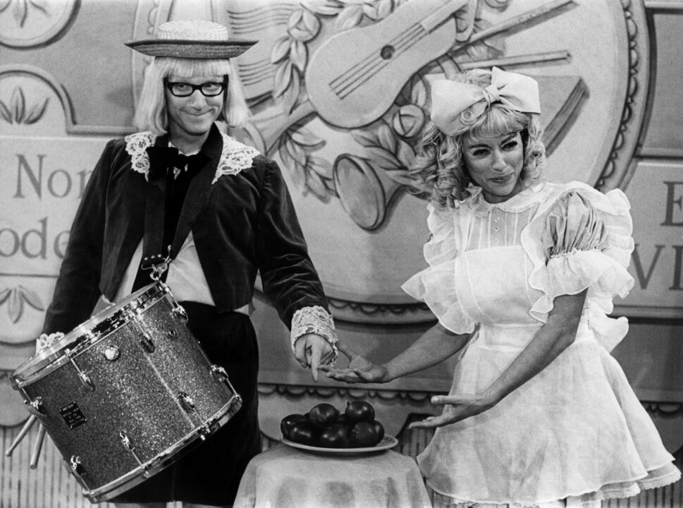 THE ELECTRIC COMPANY, from left: Skip Hinnant, Rita Moreno, 1971-77.