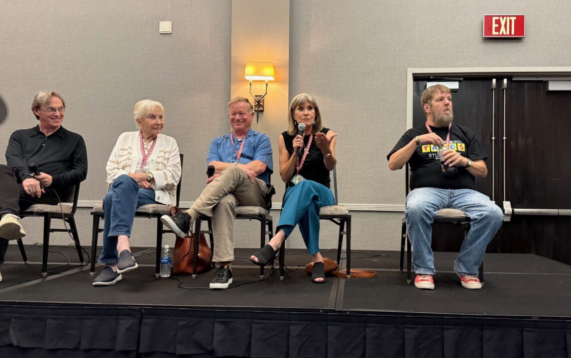 The Waltons reunion panel, Michael Learned, Eric Scott, Judy Norton, David Harper