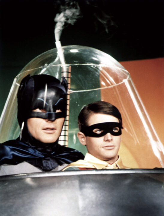 BATMAN, Adam West, Burt Ward, 1966-68.