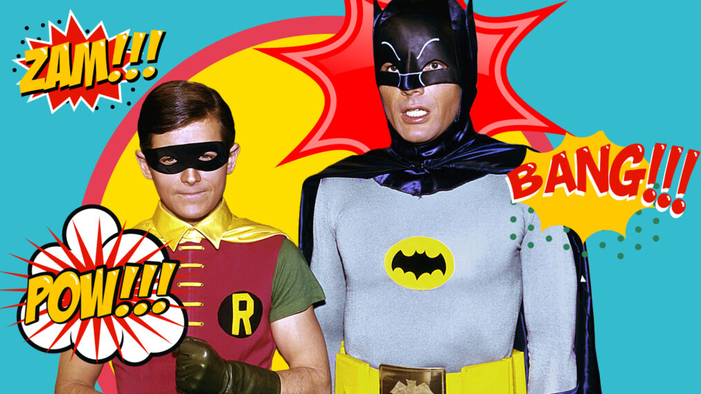Batman Burt Ward & Adam West Collage