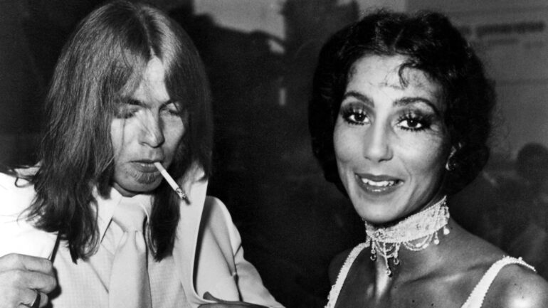 GREGG ALLMAN and CHER, c. mid-1970s