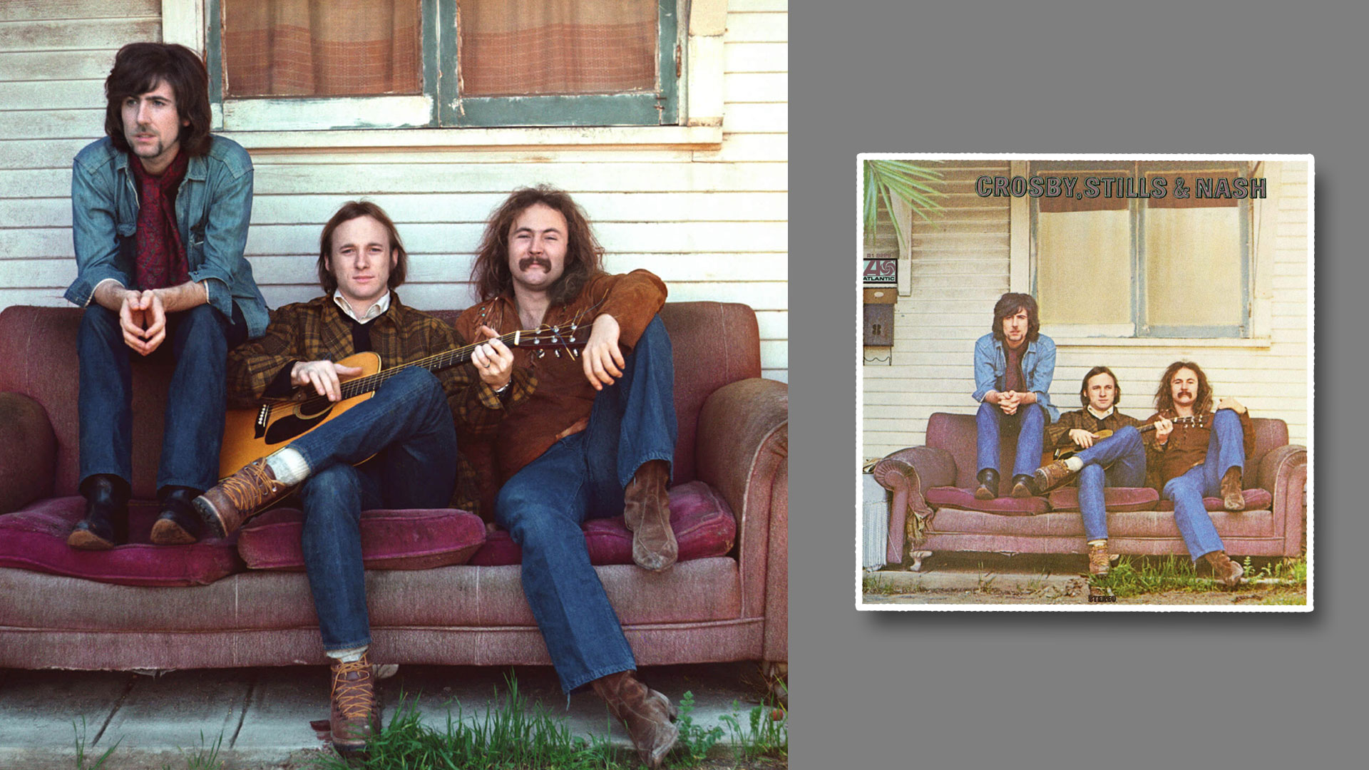Henry Diltz art Crosby Stills & Nash album artwork