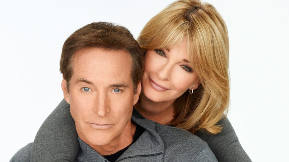 DAYS OF OUR LIVES, from left: Drake Hogestyn, Deidre Hall, (Season 45, 2011).