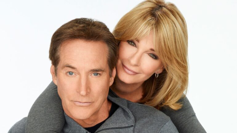 DAYS OF OUR LIVES, from left: Drake Hogestyn, Deidre Hall, (Season 45, 2011).