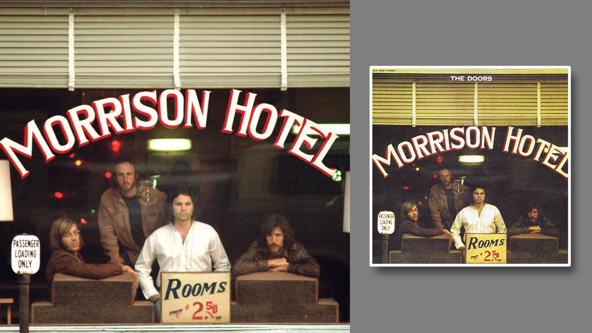 Henry Diltz art The Doors Morrison Hotel album artwork