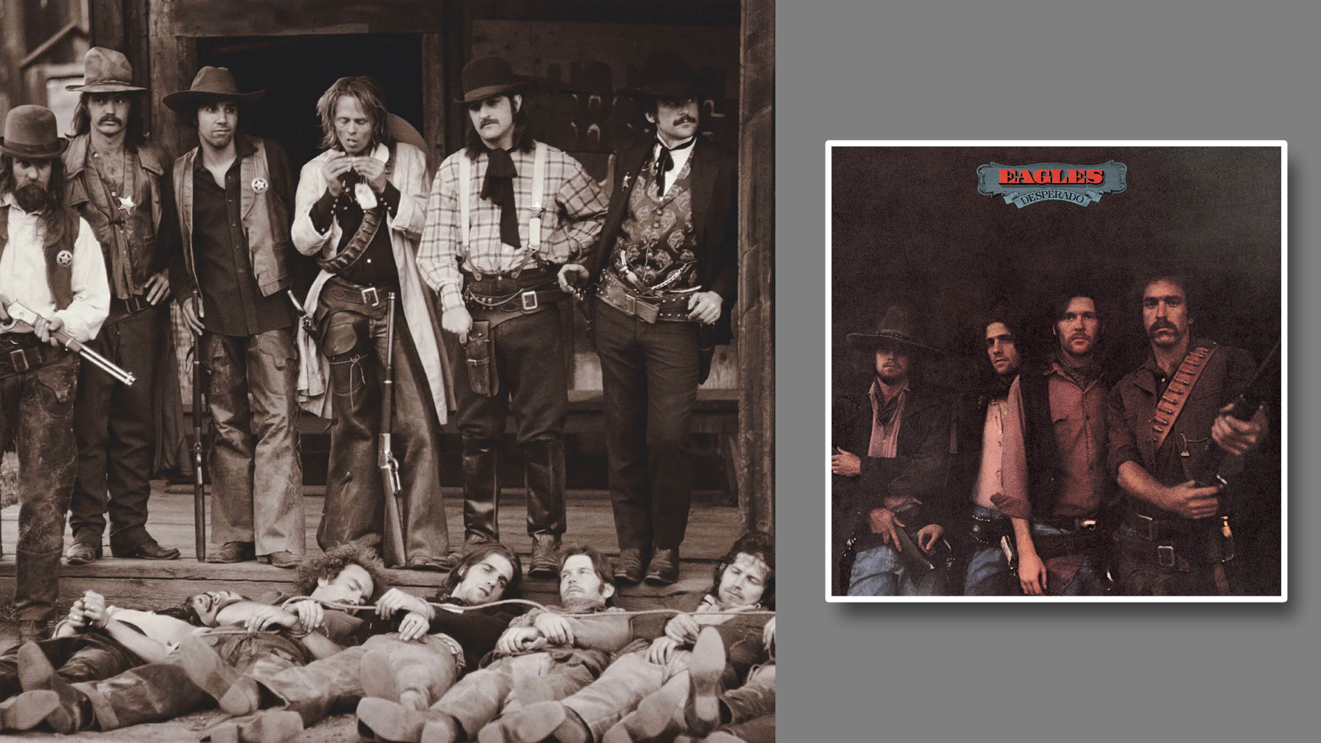 Henry Diltz art Eagles Desperado album artwork
