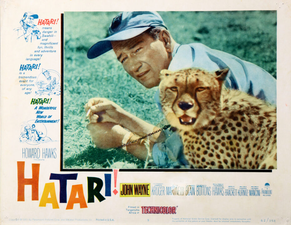 HATARI!, John Wayne, 1962