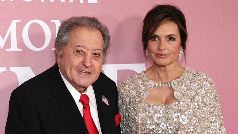 Nelson Sardelli and Mariska Hargitay attend the