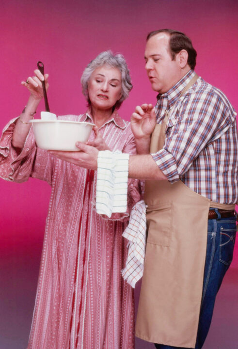 AMANDA'S, from left: Bea Arthur, Rick Hurst, 1983
