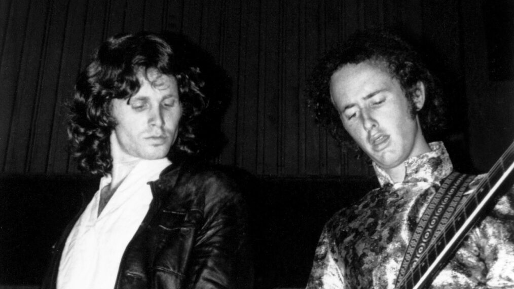 The Doors, Jim Morrison with Robby Krieger, c. mid 1960s