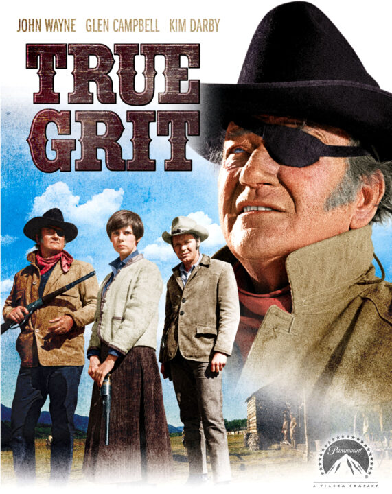 TRUE GRIT, John Wayne, Kim Darby, glen Campbell, 1969