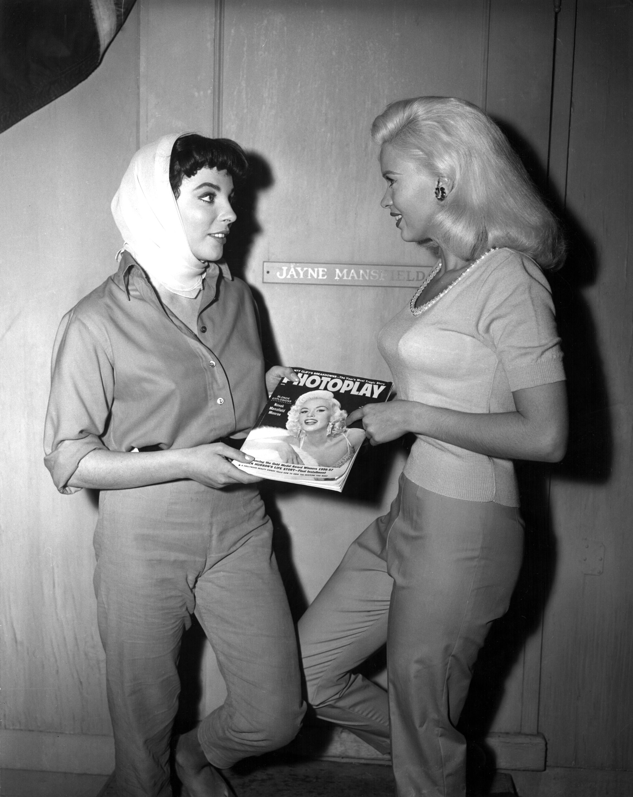 Joan Collins, Jayne Mansfield, 1957