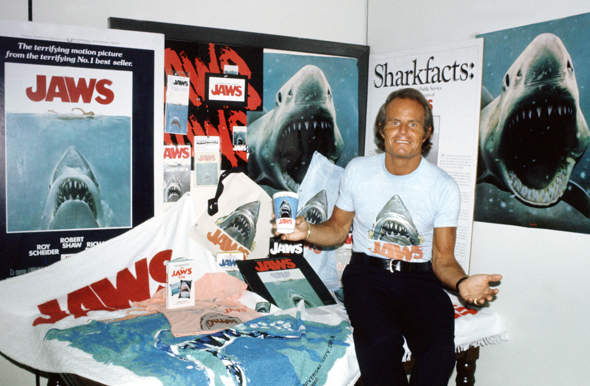 JAWS, producer Richard D. Zanuck, 1975