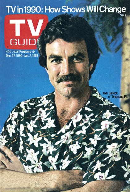 TV Guide Magazine, Tom Selleck, December 1980