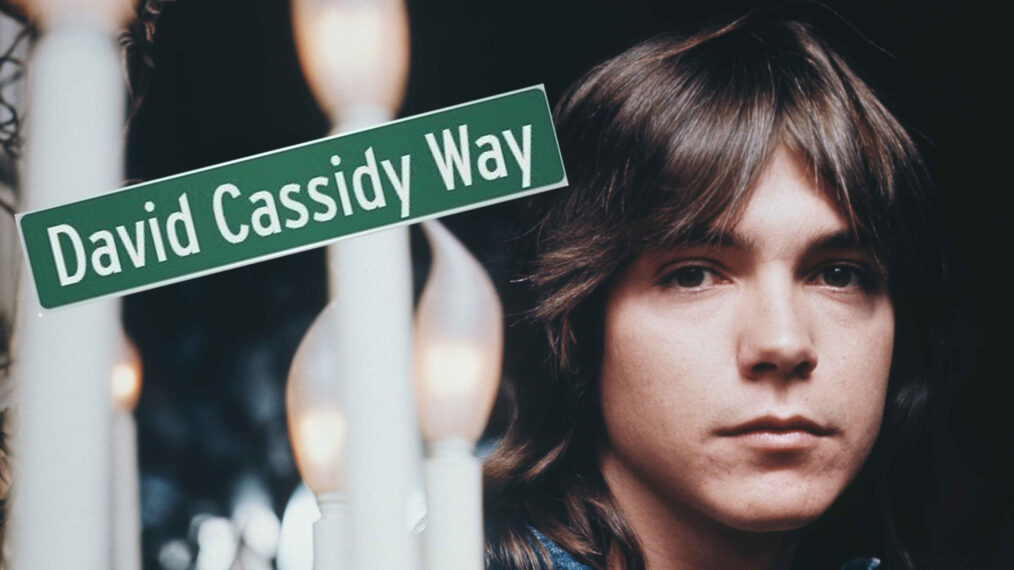 David Cassidy street graphic