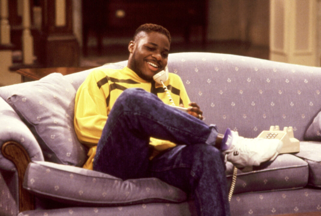 COSBY SHOW, Malcolm-Jamal Warner, 1984-1992, telephone