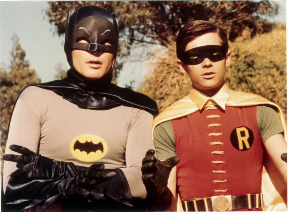 BATMAN, from left, Adam West, Burt Ward, 1966-68