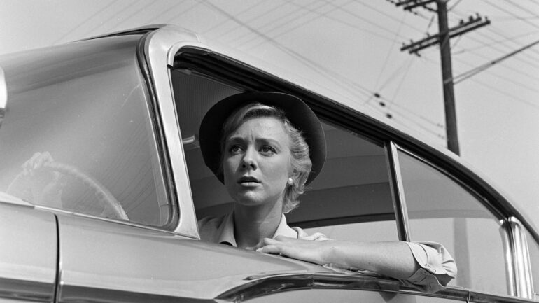 TWILIGHT ZONE. Inger Stevens as Nan Adams in 