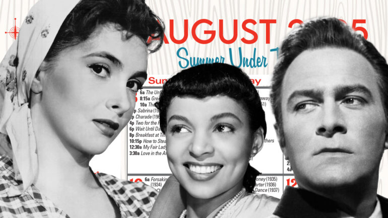 TCM August 2025 Calendar feature image