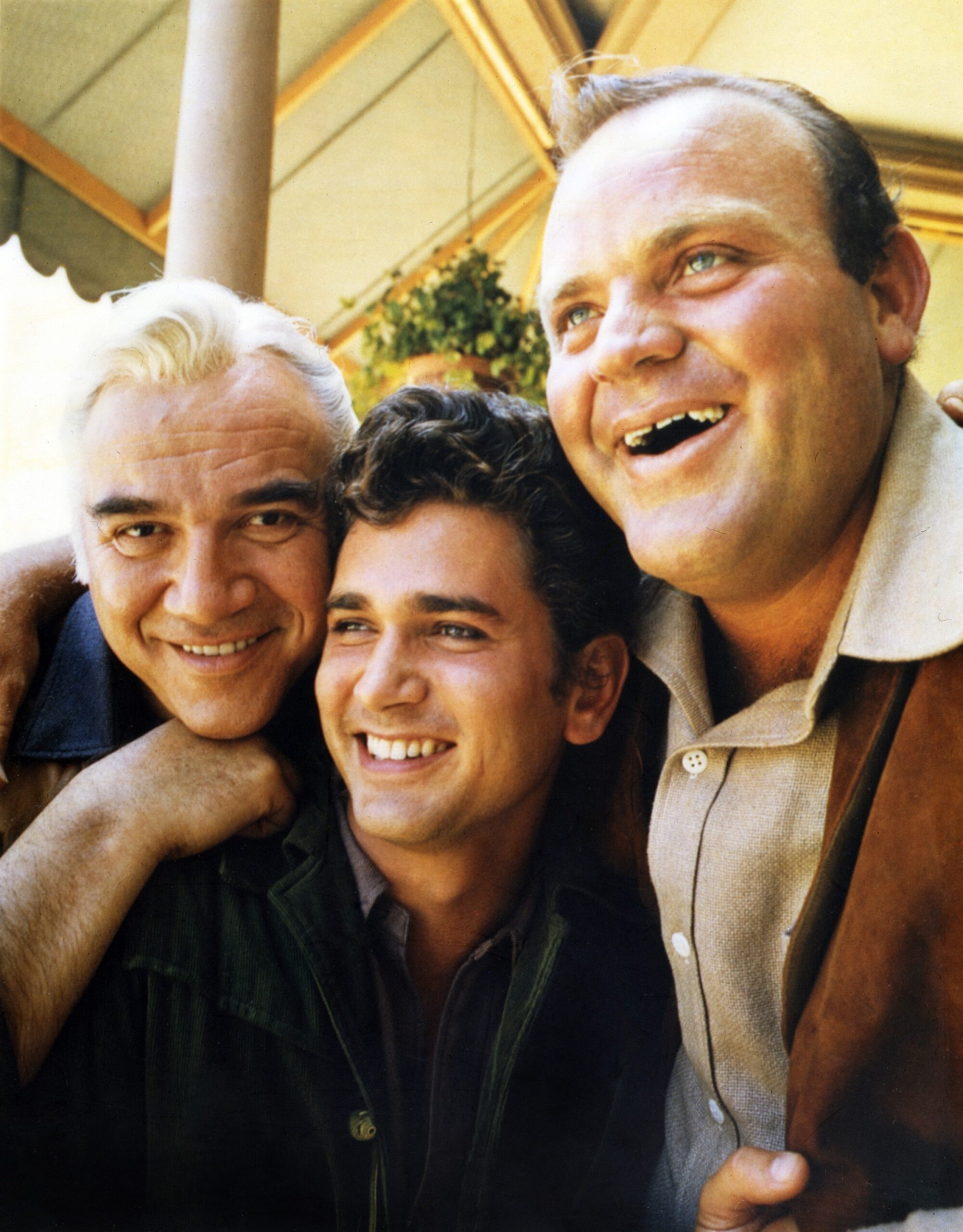 BONANZA, from left: Lorne Greene, Michael Landon, Dan Blocker, 1962, 1959-1973.