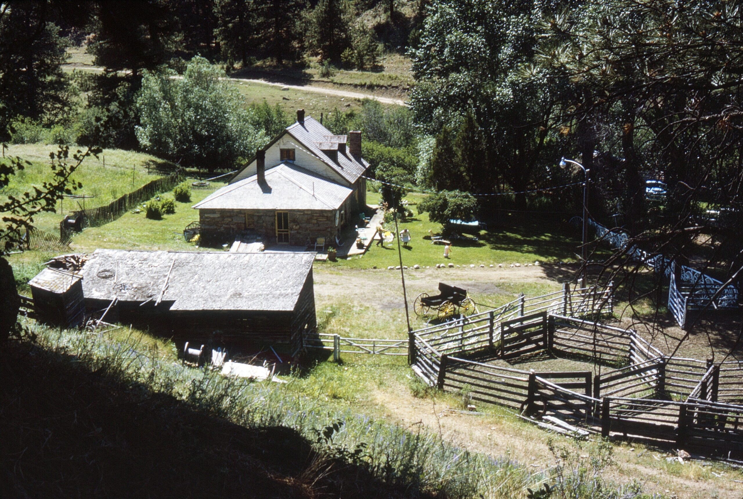 BONANZA, ranch building, 1967, 1959-1973.