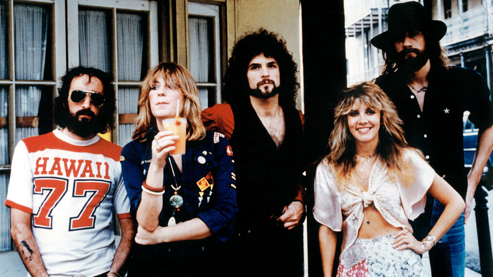 Fleetwood Mac, (John McVie, Christine McVie, Lindsey Buckingham, Stevie Nicks, Mick Fleetwood), circa mid-1970s
