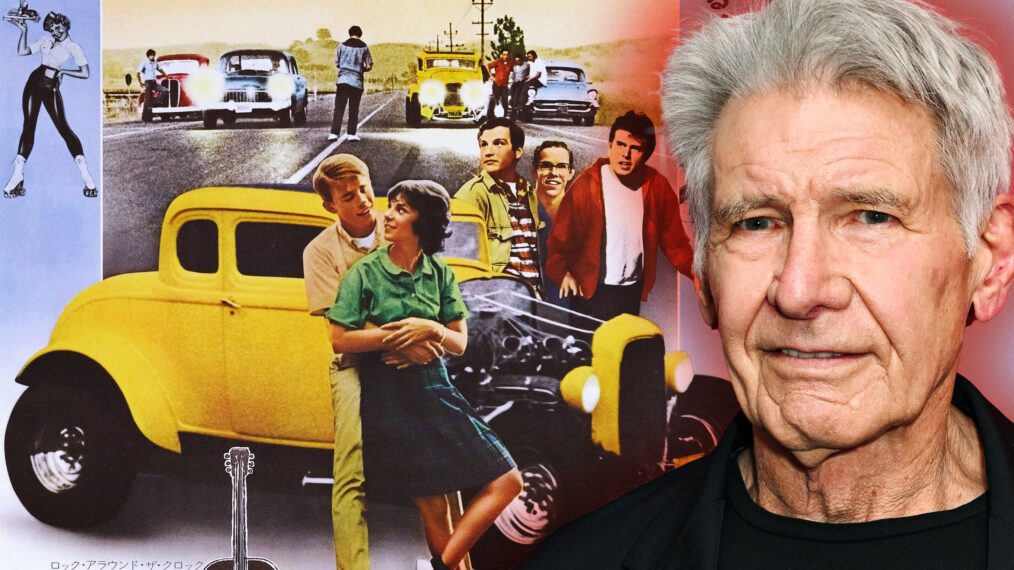 Harrison Ford American Graffity graphic