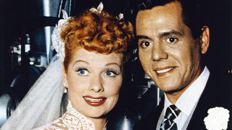FOREVER, DARLING, from left, Lucille Ball, Desi Arnaz, 1956
