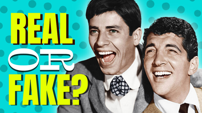 Dean Martin and Jerry Lewis composite image
