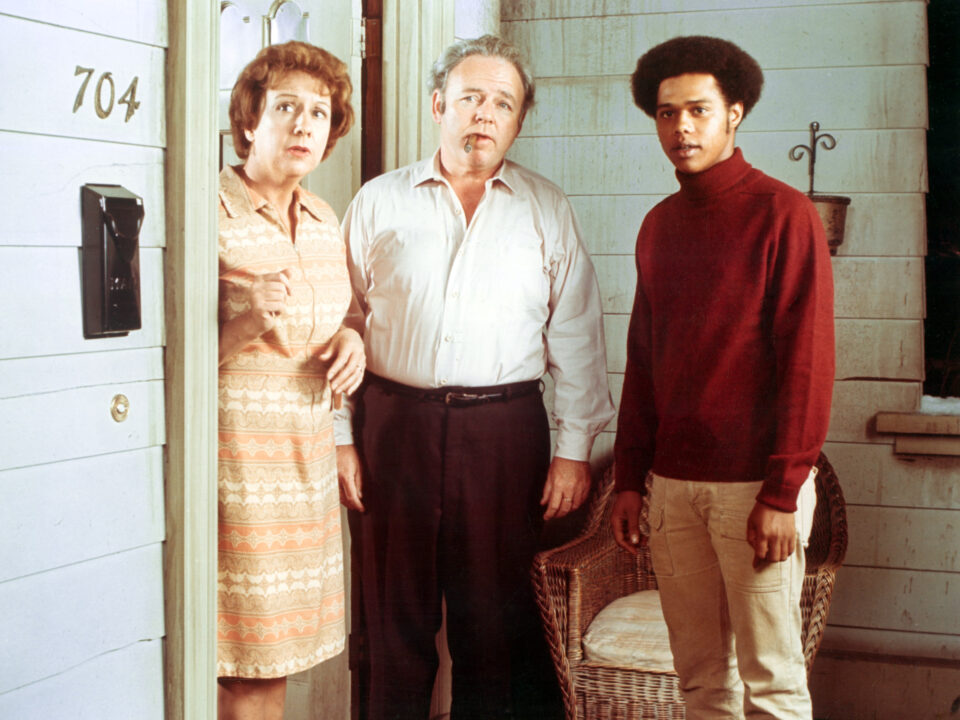 ALL IN THE FAMILY, Jean Stapleton, Carroll O'Connor, Mike Evans, 1971-79