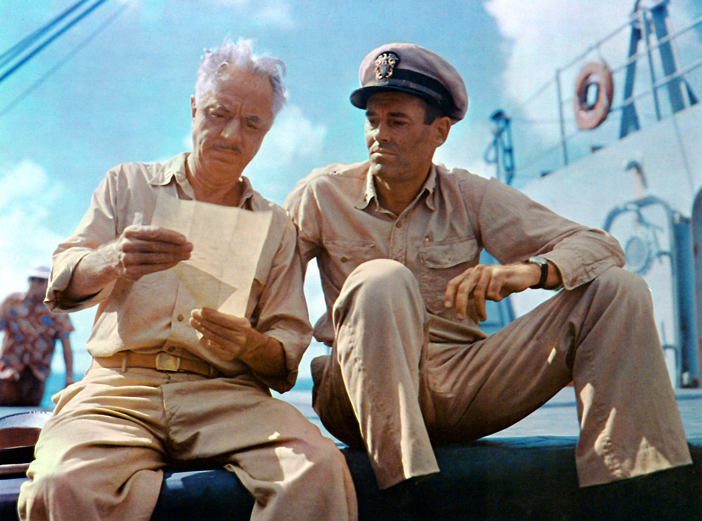 MISTER ROBERTS, William Powell, Henry Fonda, 1955