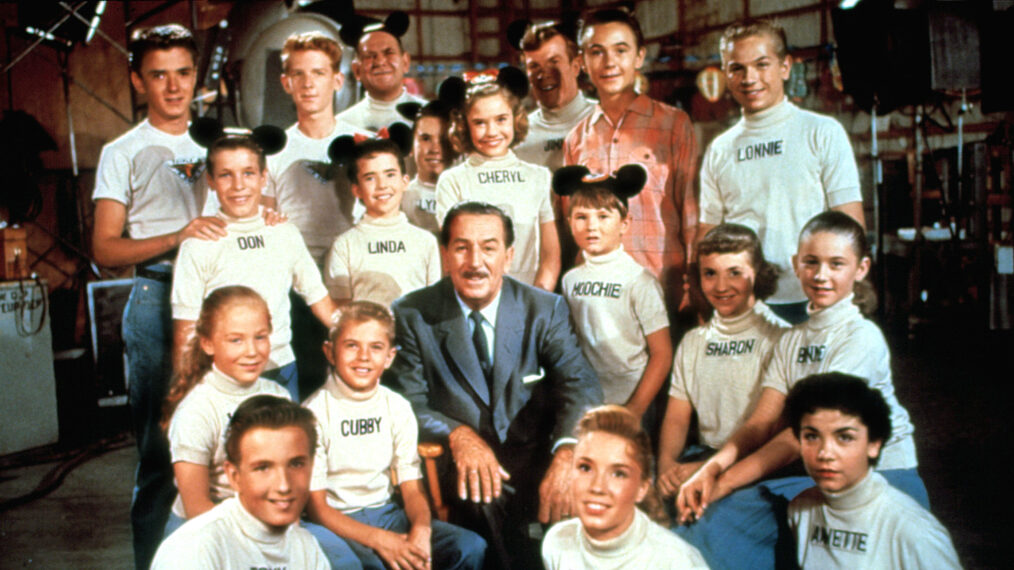 THE MICKEY MOUSE CLUB, Tim Considine, David Stollery, Roy Williams, Jimmie Dodd, Tommy Kirk, Lonnie Burr, Don Grady, Linda Hughes, Lynn Ready, Cheryl Holdridge, Kevin
