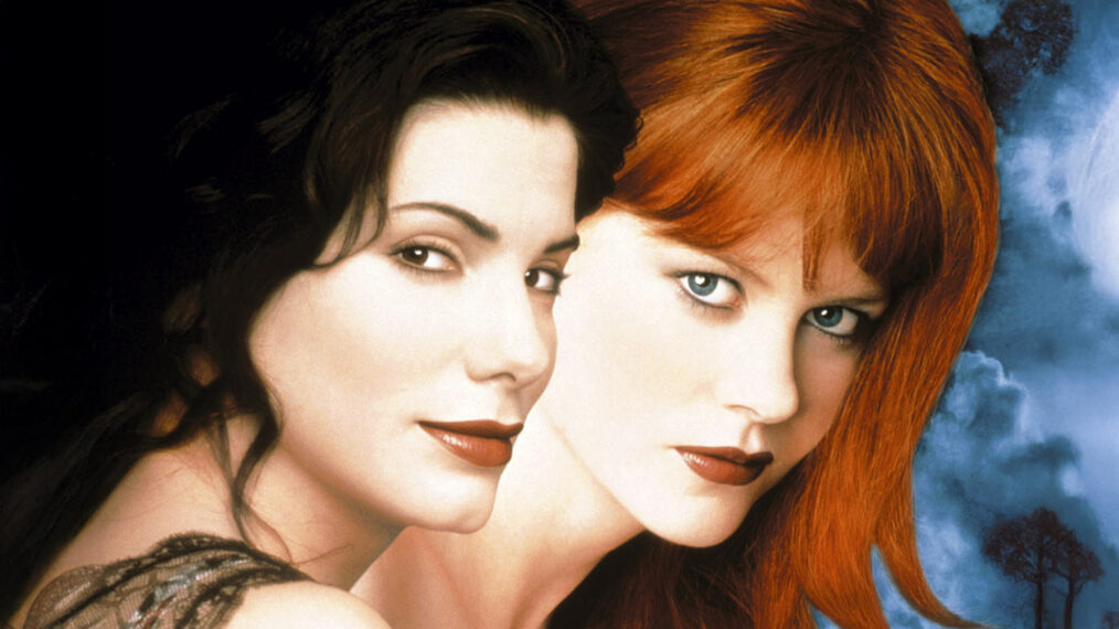 PRACTICAL MAGIC, key art, from left: Sandra Bullock, Nicole Kidman, 1998.