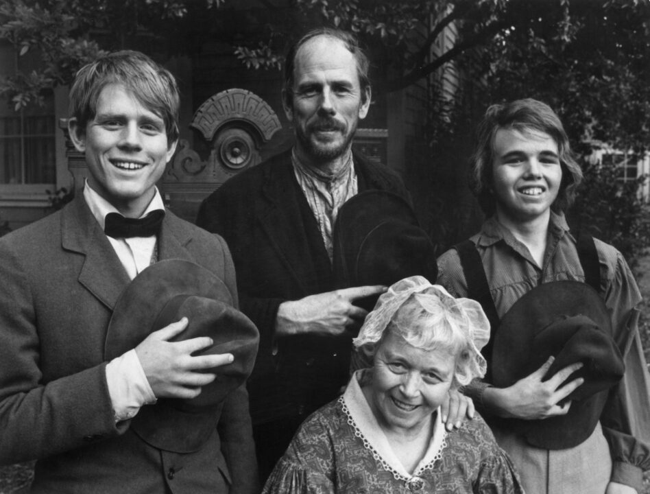 HUCKLEBERRY FINN, Ron Howard, Rance Howard, Jean Howard, Clint Howard, 1975