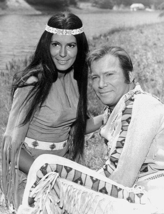 STAR TREK, (from left): Sabrina Scharf, William Shatner, 'The Paradise Syndrome', (Season 3, aired Oct. 4, 1968), 1966-69