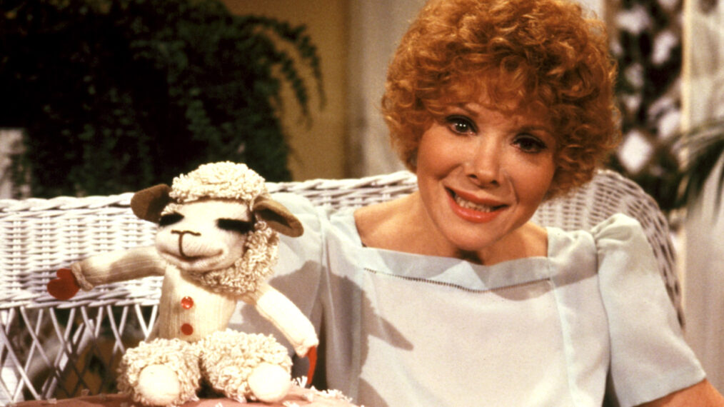 LAMB CHOP and SHARI LEWIS as they appeared on the Family Channel's AMERICAN BABY series