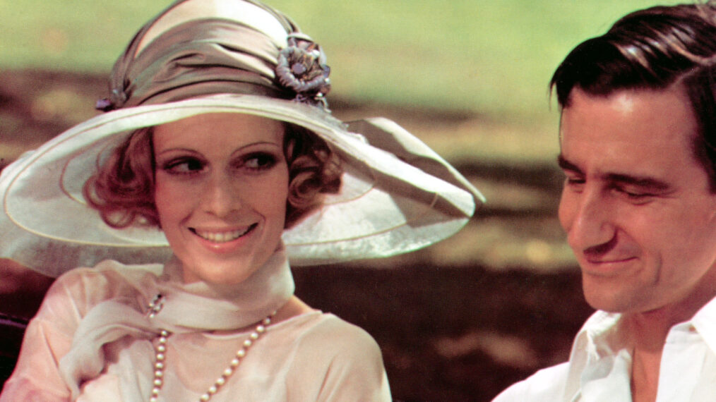 THE GREAT GATSBY, Mia Farrow, Sam Waterston, 1974.