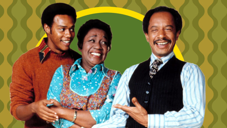 THE JEFFERSONS, Mike Evans, Isabel Sanford, Sherman Hemsley, 1975 - 1985.