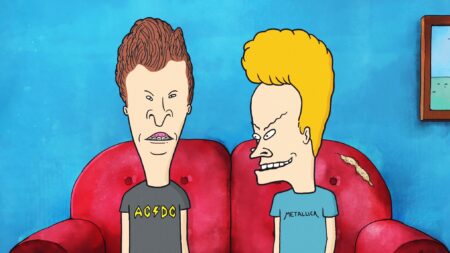 BEAVIS AND BUTT-HEAD DO THE UNIVERSE, from left: Butt-Head (voice: <a href=
