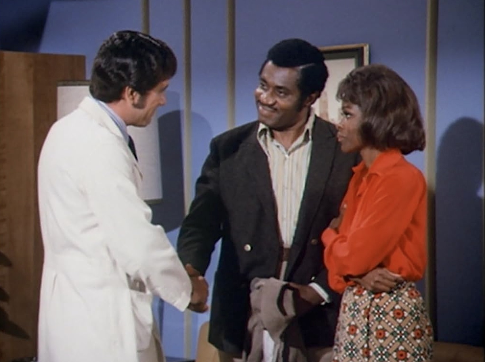 Cicely Tyson (right) on the Emergency! episode "Crash"
