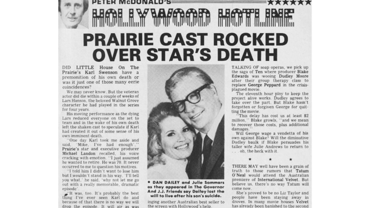 Hollywood Hotline article