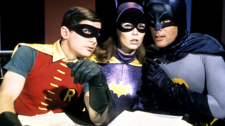 BATMAN, Burt Ward, Yvonne Craig, Adam West, 1966-68, TM and Copyright