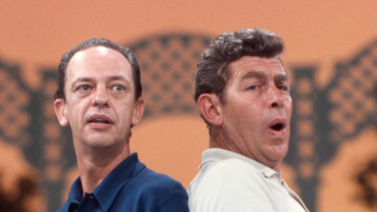 THE ANDY GRIFFITH, DON KNOTTS, JIM NABORS SHOW, Andy Griffith, Don Knotts, 1965.