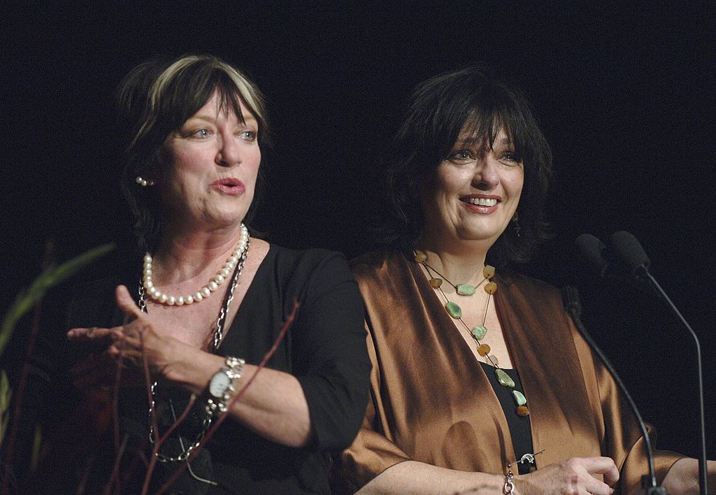 Actors Angela Cartwright and Veronica Cartwright speak at ATAS Celebrates "60 Years: A Retrospective Of Television And The Academy" at the Academy's Leonard H. Goldenson Theater on October 12, 2006 in North Hollywood, California