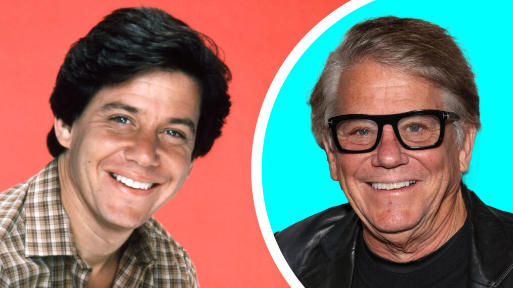 HAPPY DAYS, Anson Williams, (1981), 1974-84. Inset photo from 2023