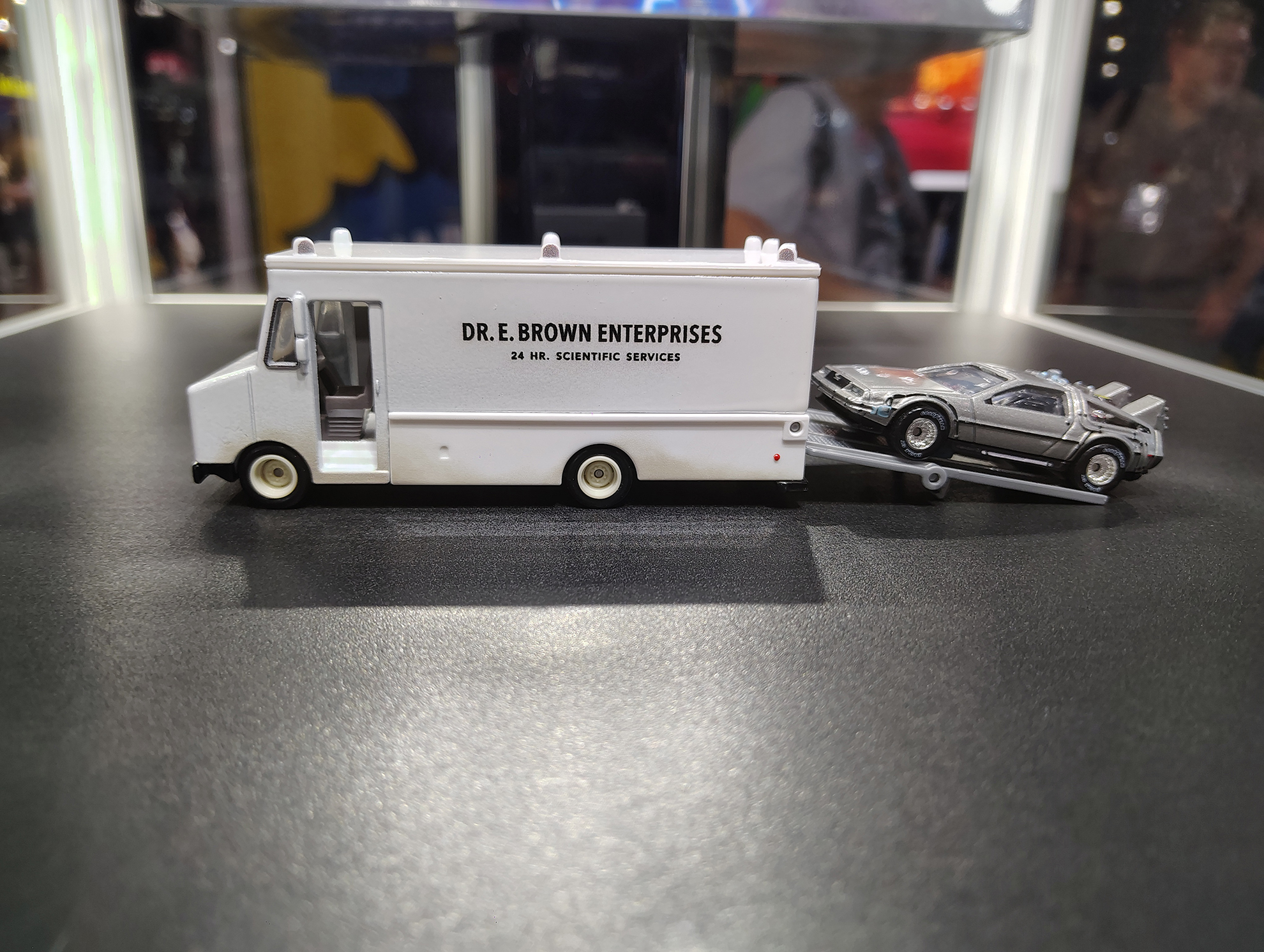 Back to the Future Deloran and Truck