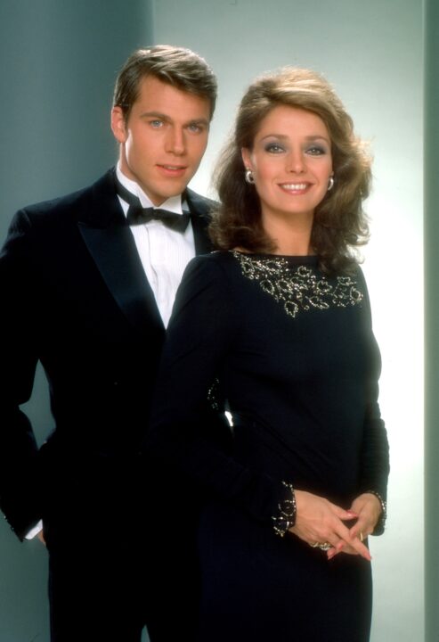 COVER UP, Jennifer O'Neill, Jon-Erik Hexum, 1984-1985. 
