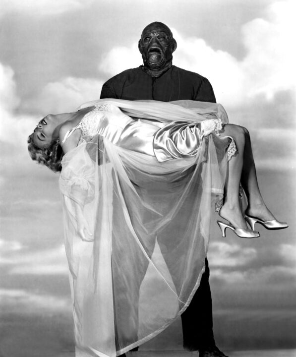 THE CREATURE WALKS AMONG US, Leigh Snowden, Don Megowan, 1956