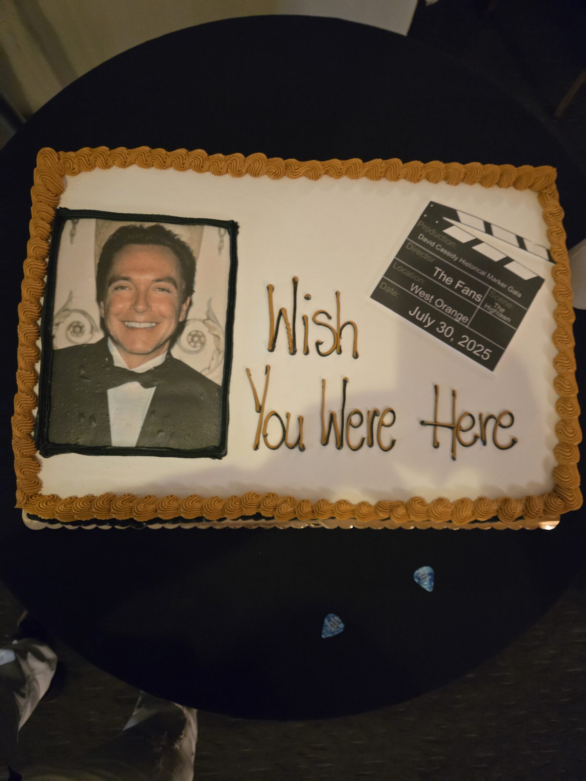 David Cassidy Cake